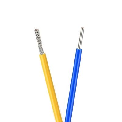 Ενσύρματο καλώδιο με μόνωση PFA με ευρύ φάσμα θερμοκρασίας (-60~+250℃) και χημική αντοχή για εφαρμογές χαμηλής τριβής