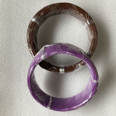 Αντίσταση στη θερμότητα 600V Κατηγοριοποιημένο PFA μονωμένο σύρμα με ασημένιο καλωδιακό ρεύμα σε 16 18 26 Gauge