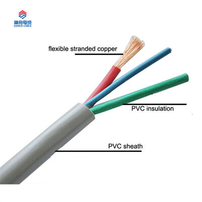 Κίνα Προμήθεια 3 πυρήνες 2.5mm PVC ηλεκτρικό καλώδιο H05VV-F
