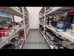 Καλώδιο οργάνων με μόνωση από PTFE με επάργυρο υψηλής θερμοκρασίας